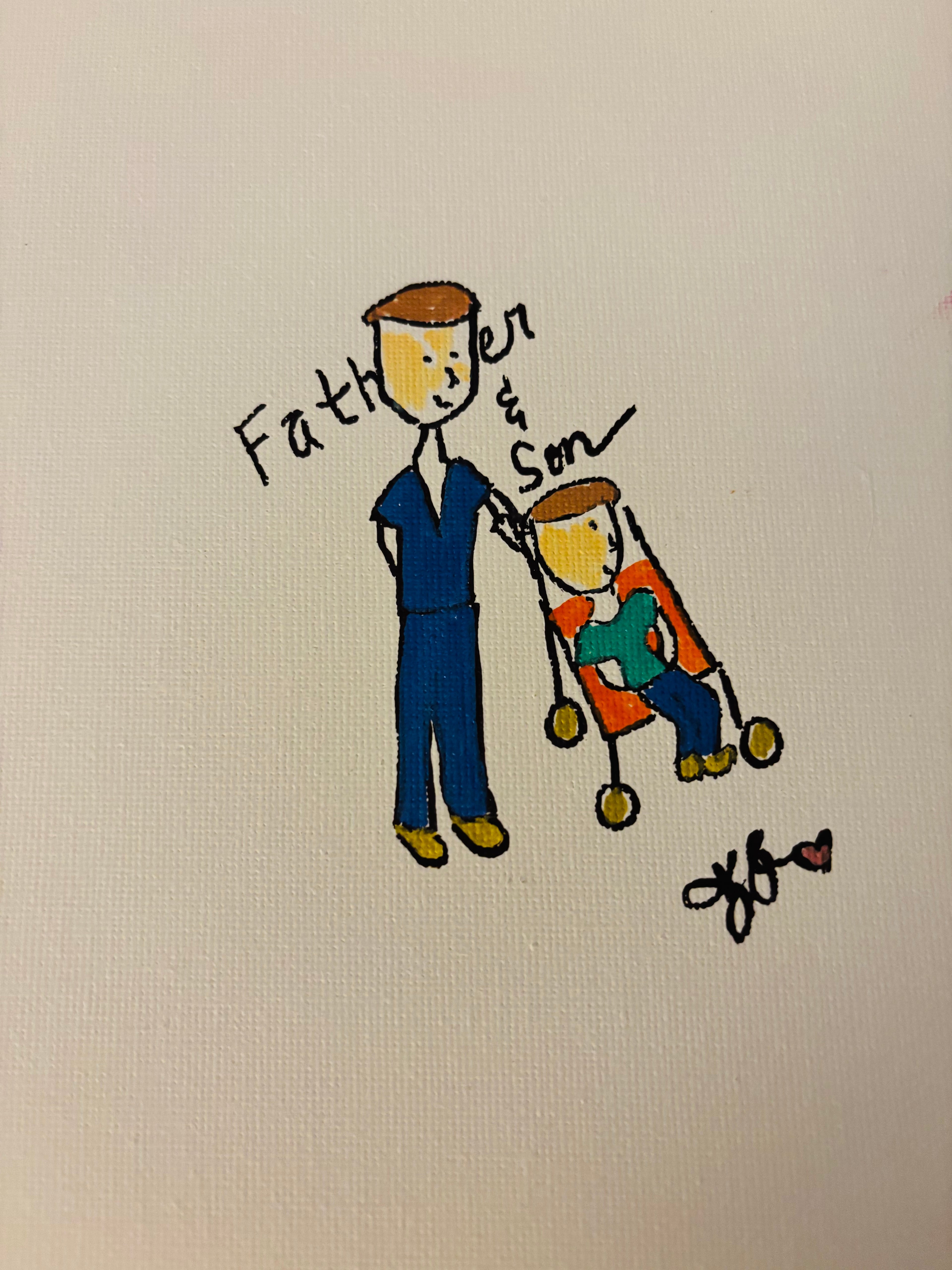Father White glossy mug